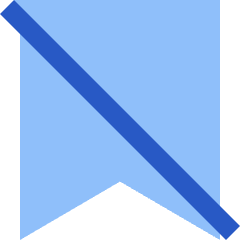 Disable Bookmark Icon from Sharp Flat Set