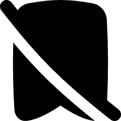 Disable Bookmark Icon from Flex Solid Set