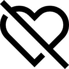 Disable Heart Icon from Sharp Line Set