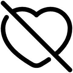 Disable Heart Icon from Plump Line Set