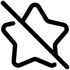 Disable Star Icon from Plump Line Set