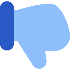 Dislike 1 Icon from Flex Flat Set