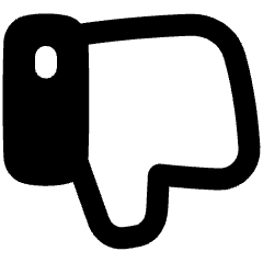 Dislike 1 Icon from Plump Remix Set