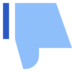 Dislike 2 Icon from Sharp Flat Set