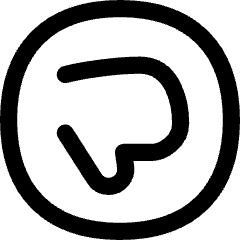 Dislike Circle Icon from Flex Line Set