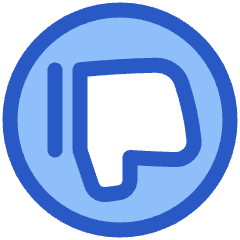 Dislike Circle Icon from Plump Duo Set