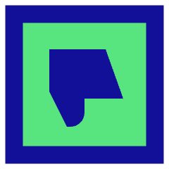 Dislike Square Icon from Sharp Pop Set
