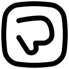 Dislike Square Icon from Flex Line Set