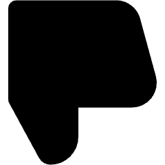 Favorite Dislike Hand Icon from Micro Solid Set