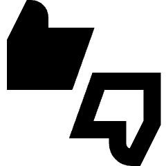 Feedback Like Dislike Icon from Sharp Remix Set