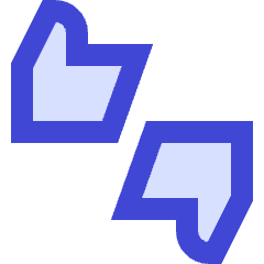 Feedback Like Dislike Icon from Sharp Duo Set