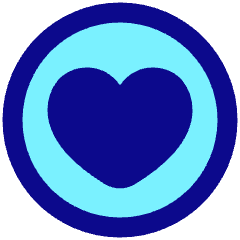 Heart Circle Icon from Plump Pop Set