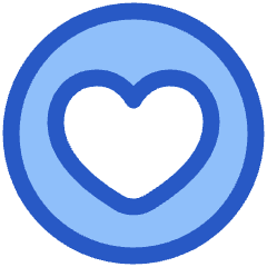 Heart Circle Icon from Plump Duo Set