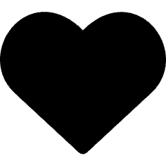Heart Icon from Core Solid Set
