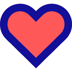 Heart Icon from Sharp Pop Set