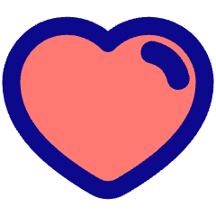 Heart Icon from Plump Pop Set