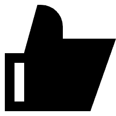 Like 1 Icon from Sharp Solid Set