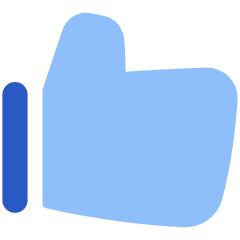 Like 2 Icon from Plump Flat Set