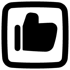 Like Square Icon from Plump Remix Set