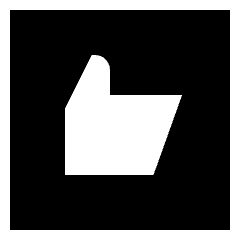 Like Square Icon from Sharp Solid Set