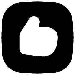 Like Square Icon from Flex Solid Set