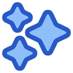 Multiple Stars Icon from Plump Duo Set
