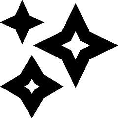 Multiple Stars Icon from Sharp Remix Set