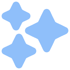 Multiple Stars Icon from Plump Flat Set