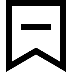 Remove Bookmark Icon from Sharp Line Set