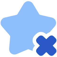 Remove Favorite Highlight Icon from Plump Flat Set