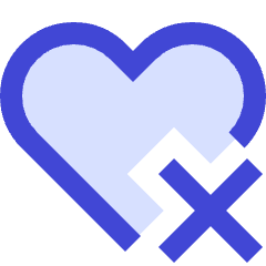 Remove Like Favorite Love Icon from Sharp Duo Set