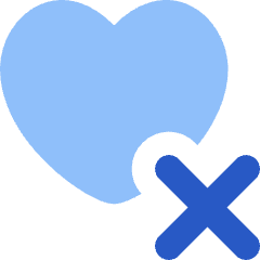 Remove Like Favorite Love Icon from Flex Flat Set