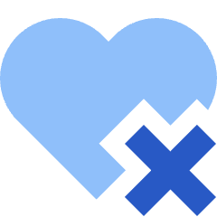 Remove Like Favorite Love Icon from Sharp Flat Set
