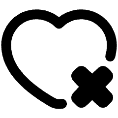 Remove Like Favorite Love Icon from Plump Remix Set