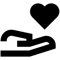 Share Heart Icon from Sharp Remix Set