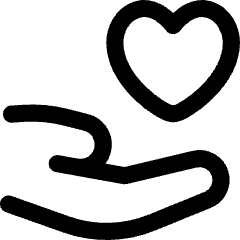 Share Heart Icon from Flex Line Set