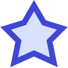 Star 1 Icon from Sharp Duo Set