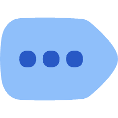 Tag Label More Option Icon from Flex Flat Set