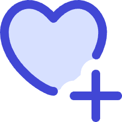 Wishlist Love Add Favorite Icon from Flex Duo Set