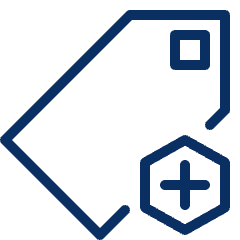 Tag Add Icon from Cyber Line Set