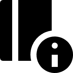Book Information Icon from Nova Solid Set
