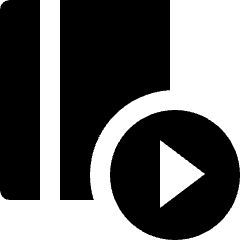 Book Media Icon from Nova Solid Set