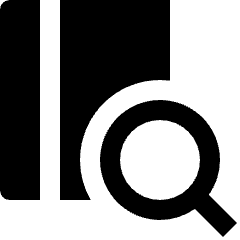 Book Search Icon from Nova Solid Set