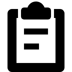 Note Task 1 Icon from Nova Solid Set