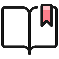 Book Bookmark Icon from Ultimate Colors Set