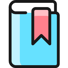 Book Close Bookmark 1 Icon from Ultimate Colors Set