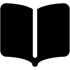 Book Open Icon from Ultimate Bold Set