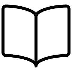 Book Open Icon from Ultimate Light Set