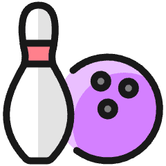 Bowling Set Icon from Ultimate Colors Set