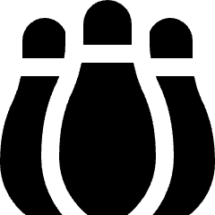 Sport Bowling Pin Icon from Nova Solid Set